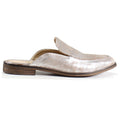 Art Easel Metallic Mules