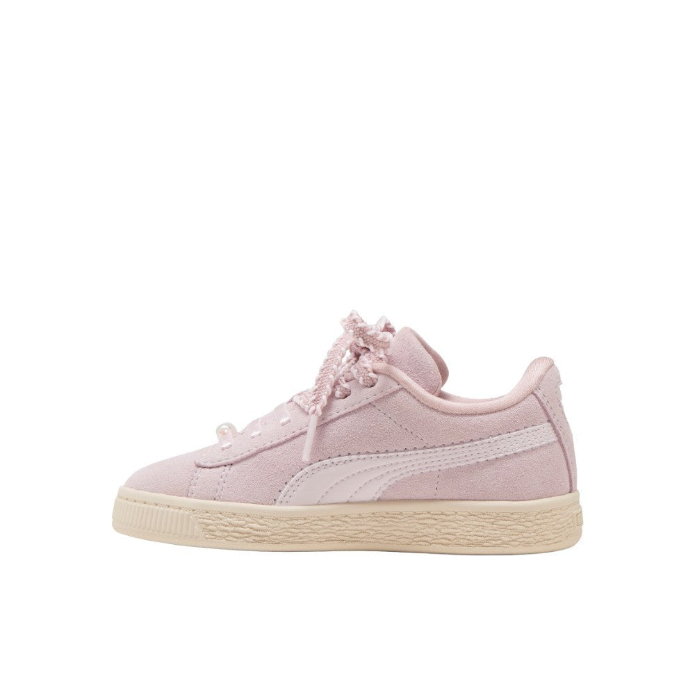 Suede Bloom Sneaker (Toddler)