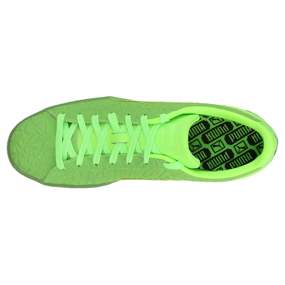 Suede Triplex Mono Lace Up Sneakers
