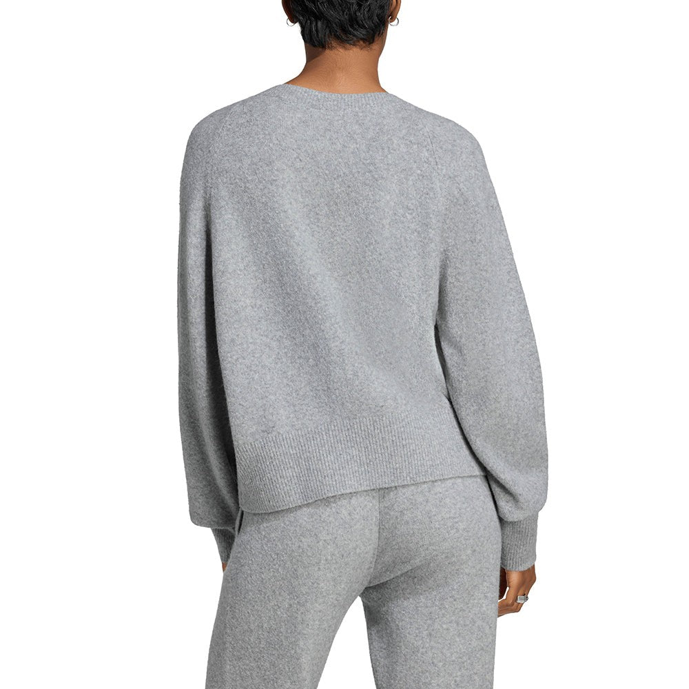 Essentials Knit V-Neck Sweatshirt Long Sleeve