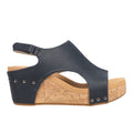 Carley Studded Wedge Slingback Sandals