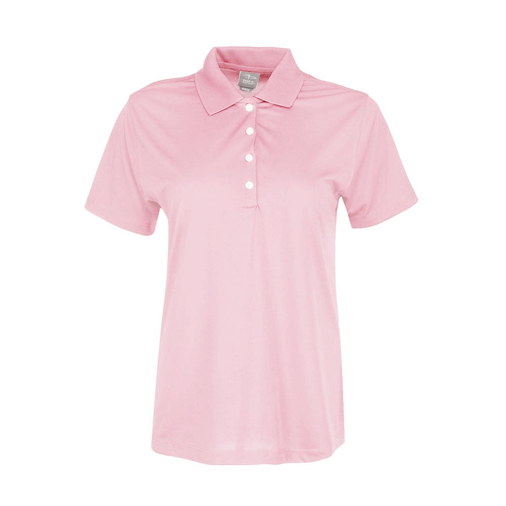 Solid Jersey Short Sleeve Polo Shirt