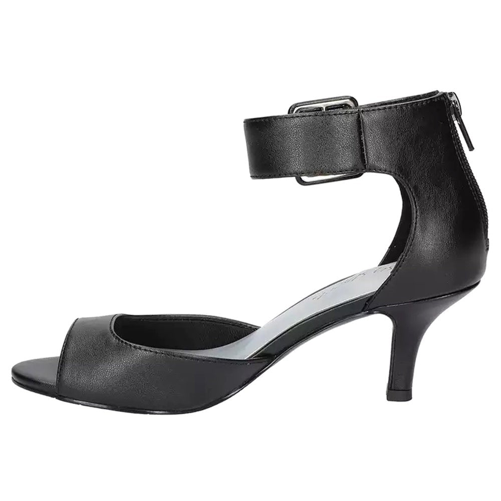 Baloo Ankle Strap Kitten Heel Sandals