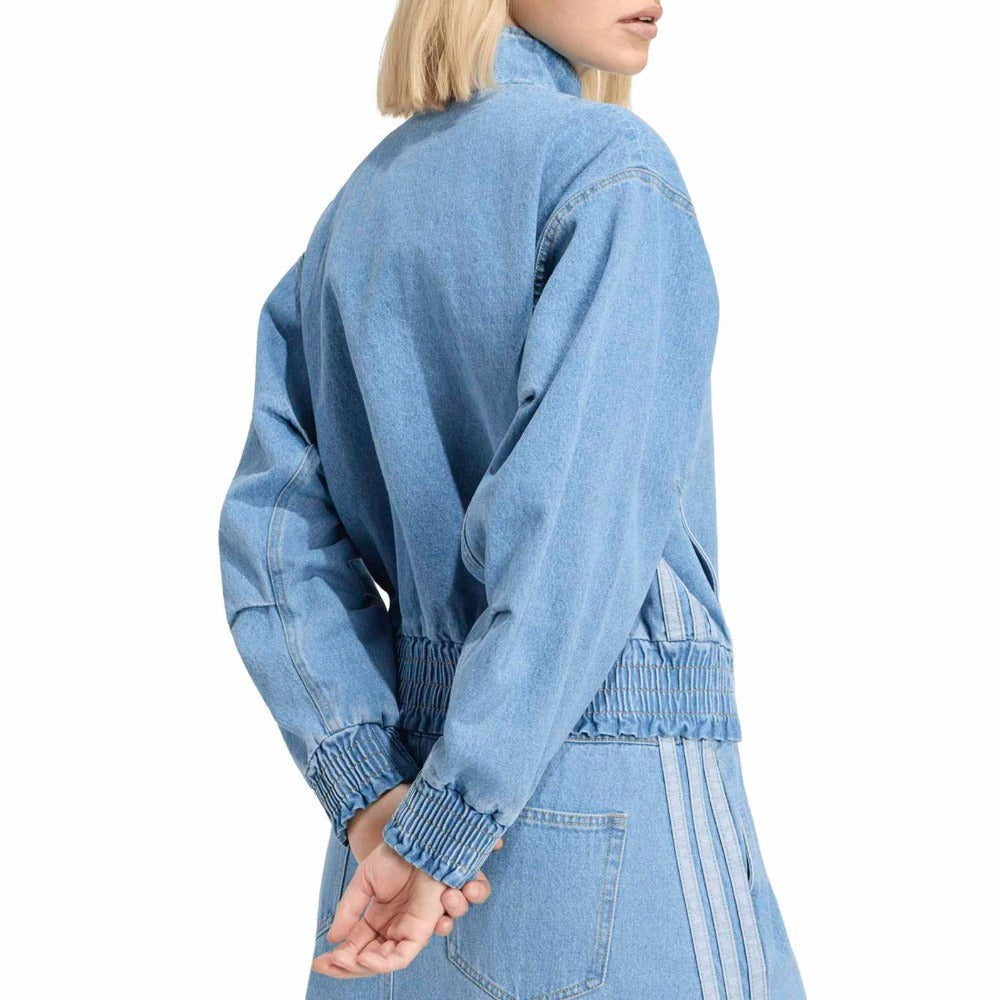 Stadium Washed Denim Loose Fit Jacket