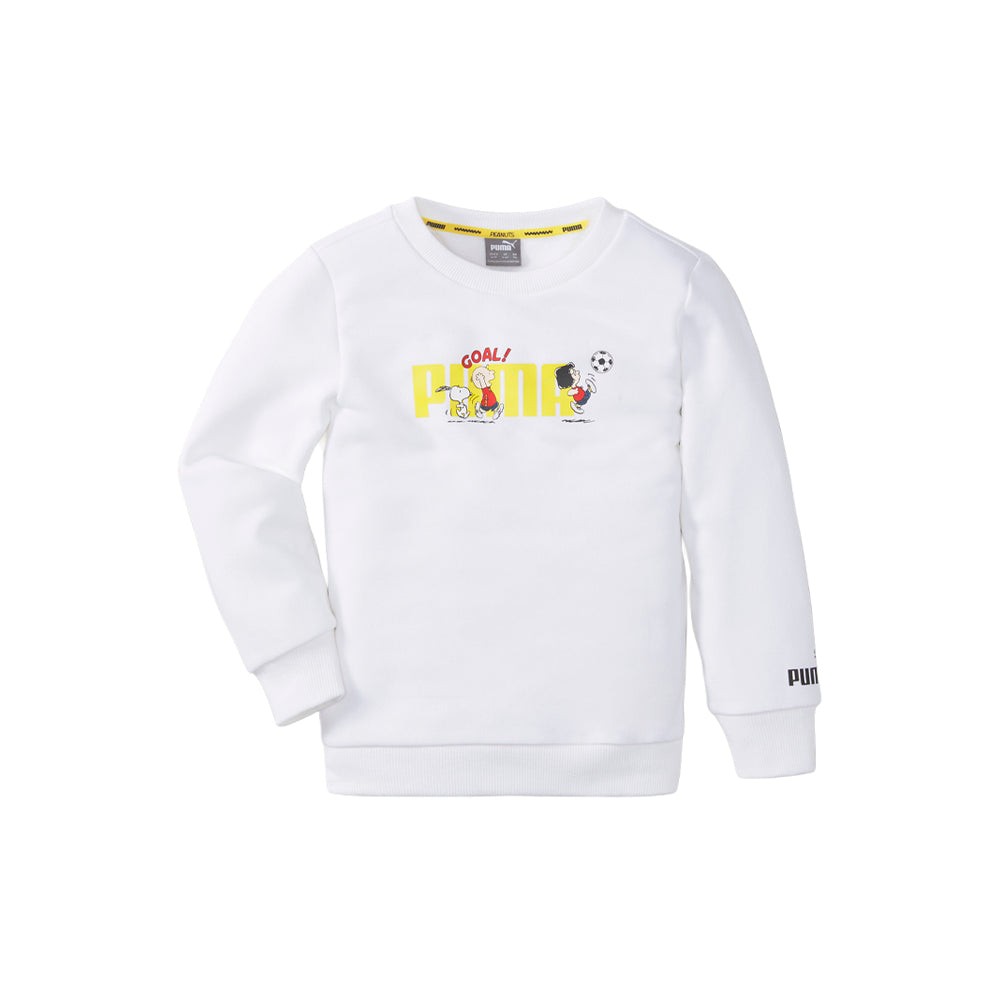 PUMA X PEANUTS Crew Neck Long Sleeve Sweatshirt (Youth)