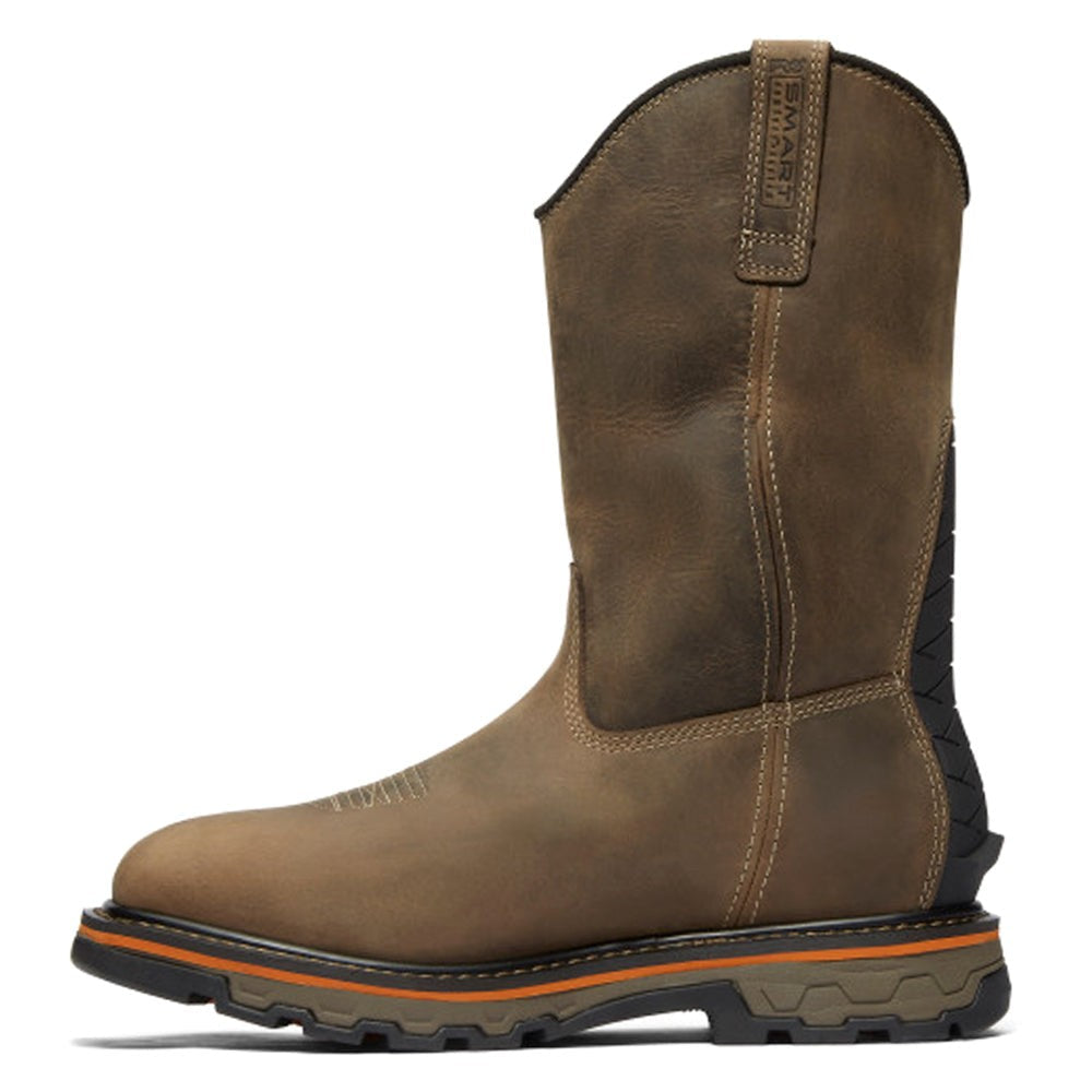 True Grit Pull On Waterproof Soft Toe Work Boots