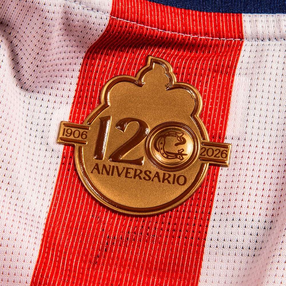 Chivas 120th Edition Anniversary Collared Long Sleeve Football Jersey