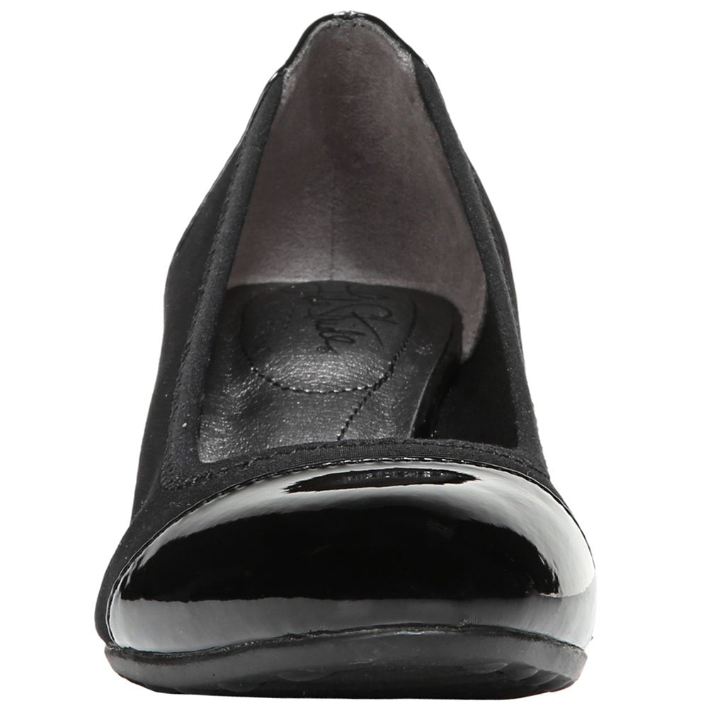 Juliana Round Toe Wedge Pumps