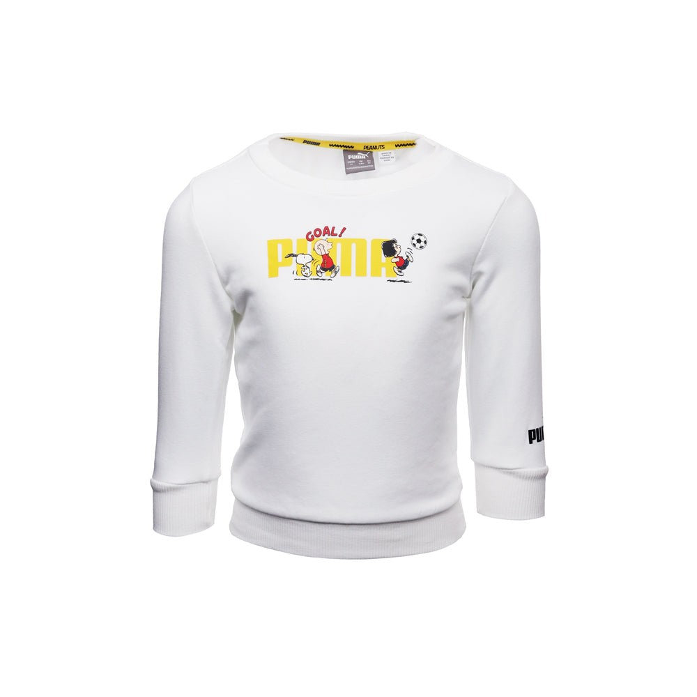 PUMA X PEANUTS Crew Neck Long Sleeve Sweatshirt (Youth)
