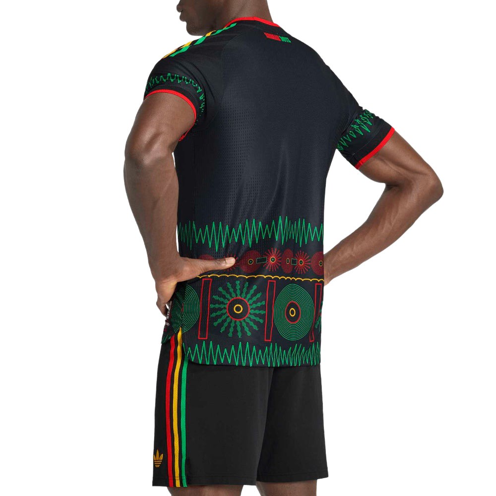 Jamaica 26 X Bob Marley Away Authentic Jersey