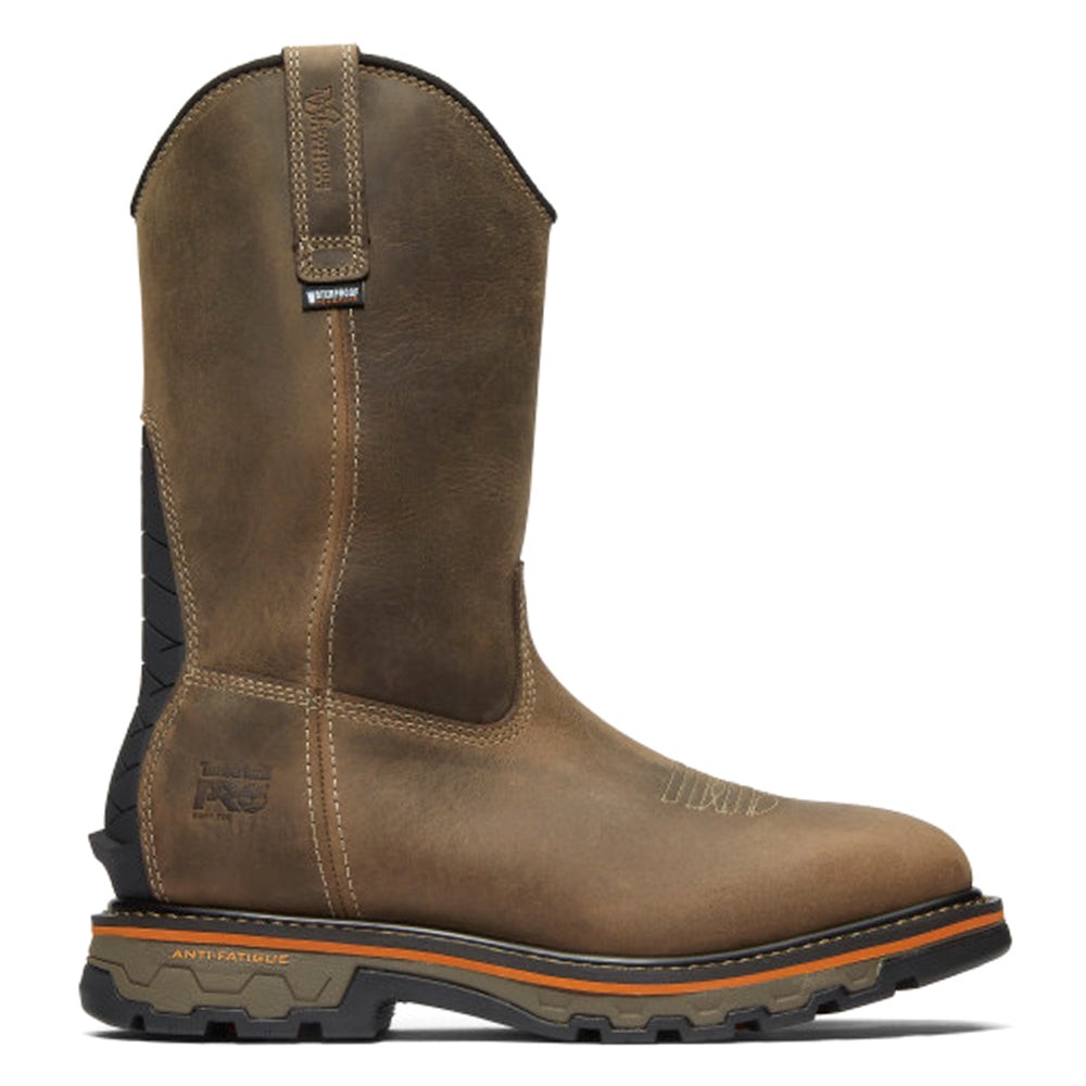 True Grit Pull On Waterproof Soft Toe Work Boots