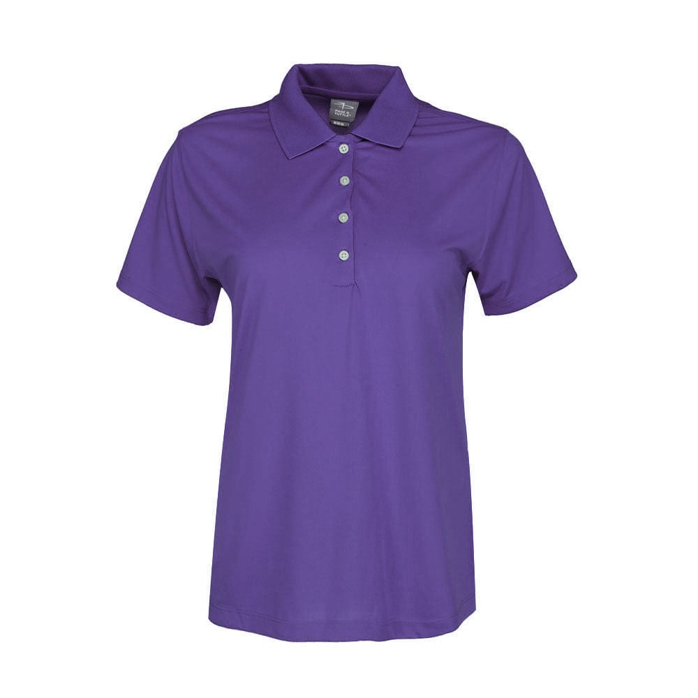 Solid Jersey Short Sleeve Polo Shirt