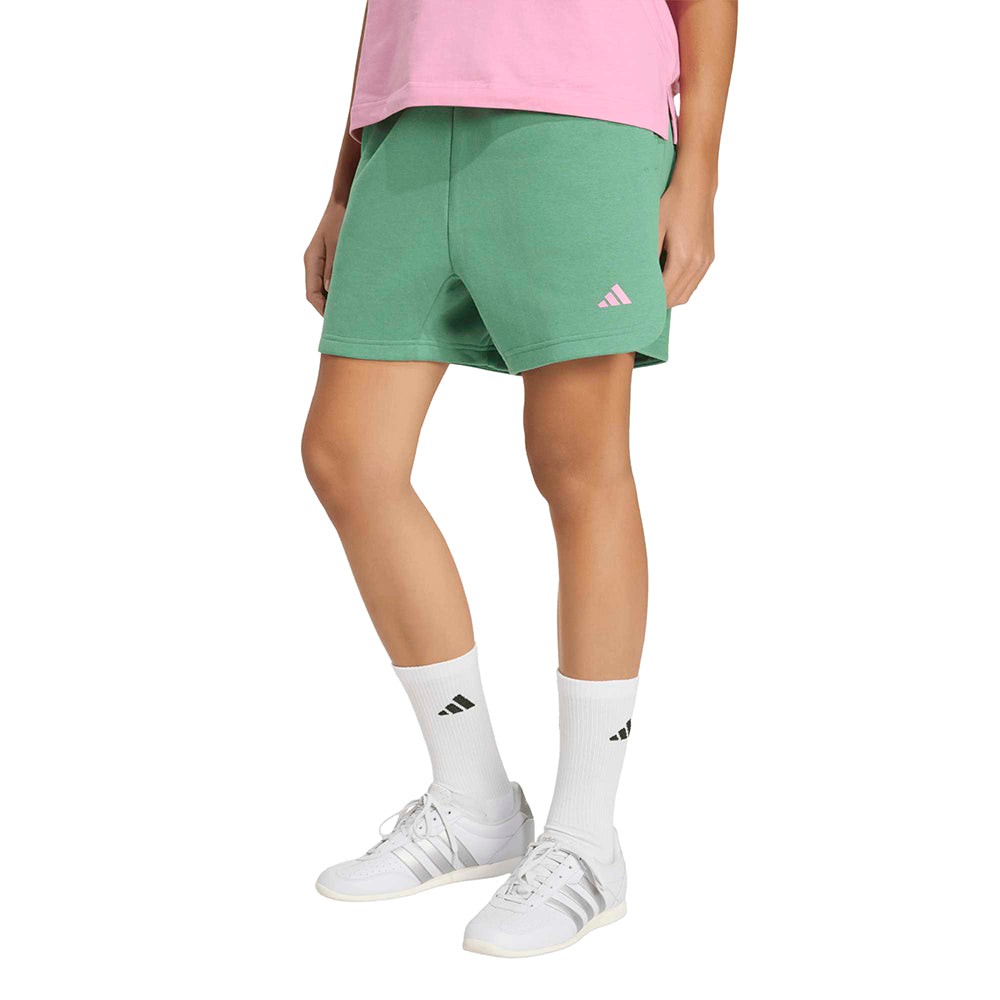 3 Stripes Studio Fleece Loose Shorts