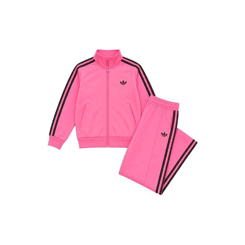 2-Piece Long Sleeve Jacket & Wide Leg Firebird Pant Set (Youth)