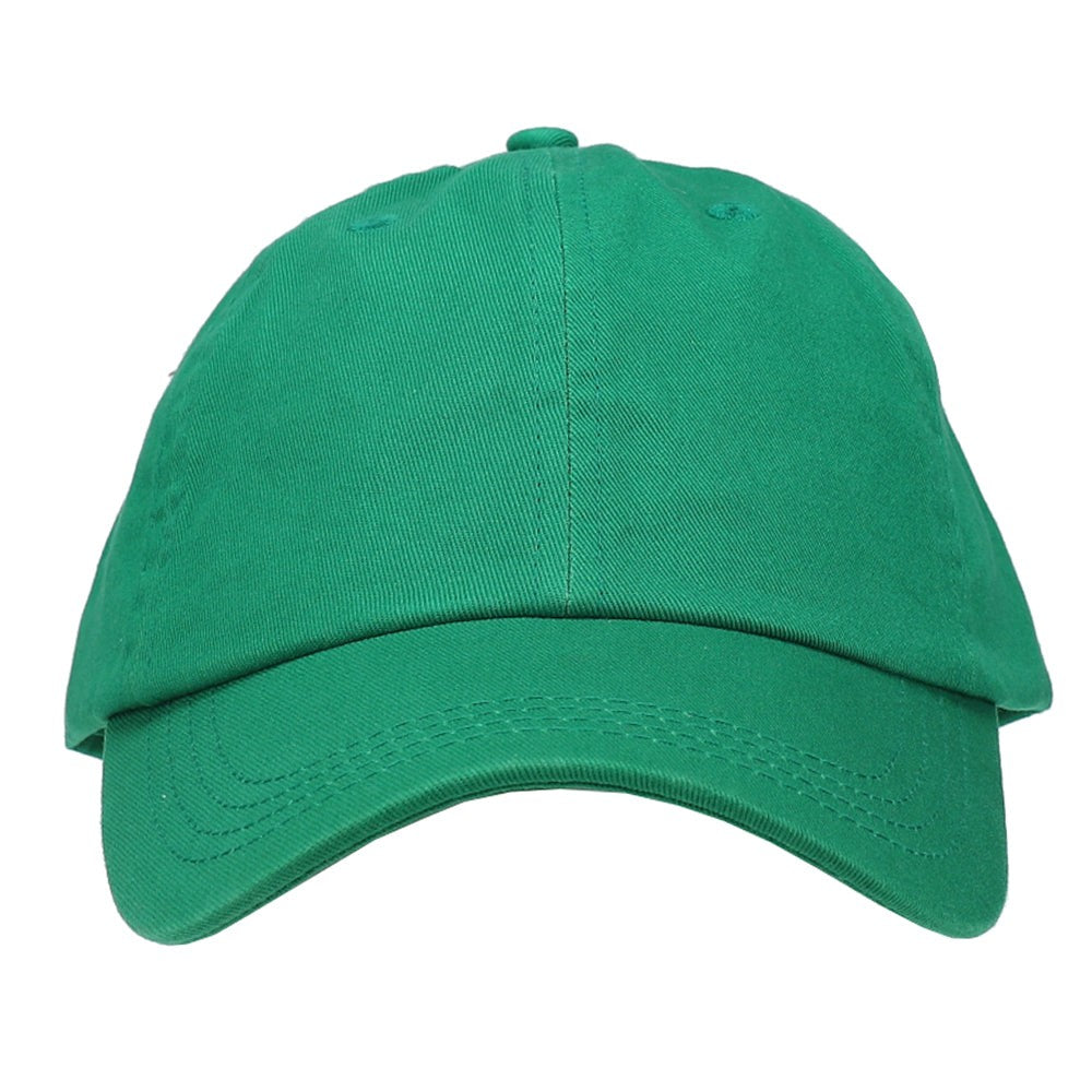 Solid Washed Twill Cap