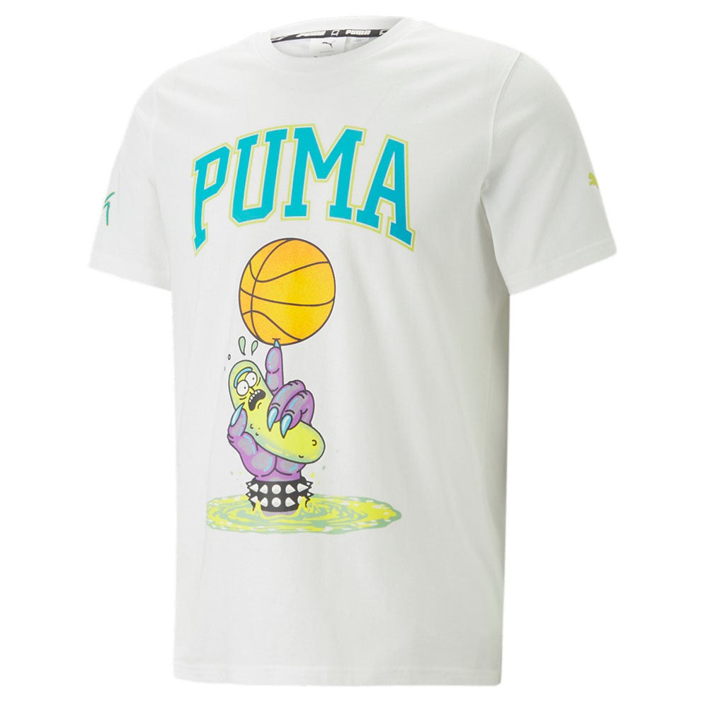 PUMA X RICK AND MORTY Pickle Crew Neck Short Sleeve Tee