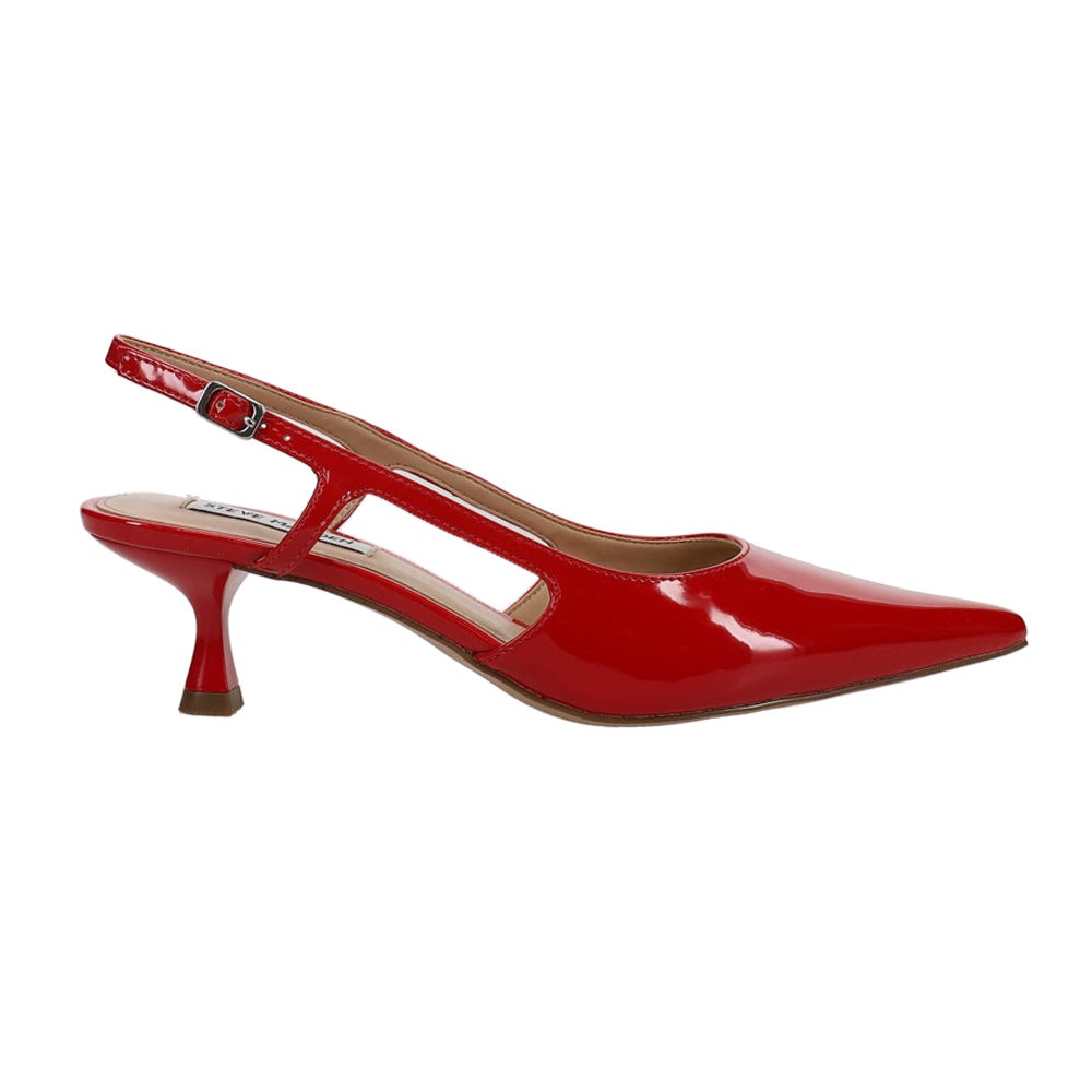 Legaci Pointed Toe Slingback Kitten Heel Pumps