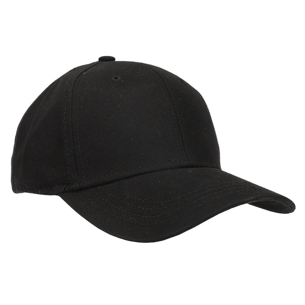 Solid Brushed Structured Cap
