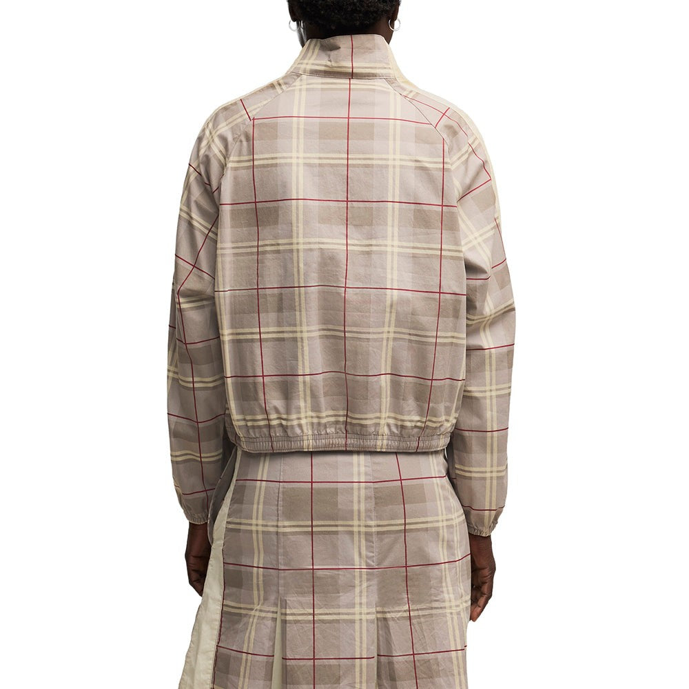 T7 Relaxed Tartan Woven Jacket