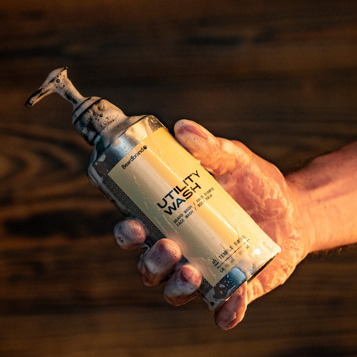 Temple Smoke Utility Beard Wash