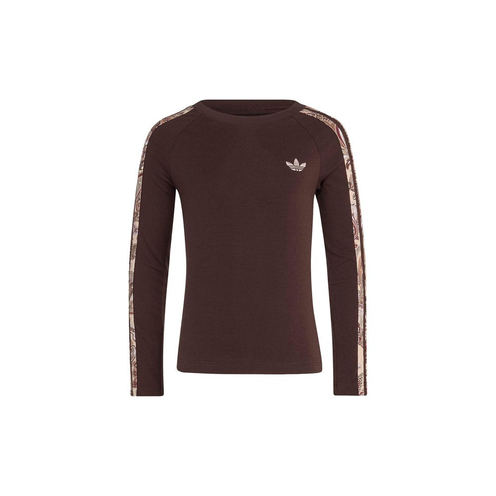 Liberty London Slim 3 Stripes Long Sleeve Top / Wrap Skort Set (Youth)