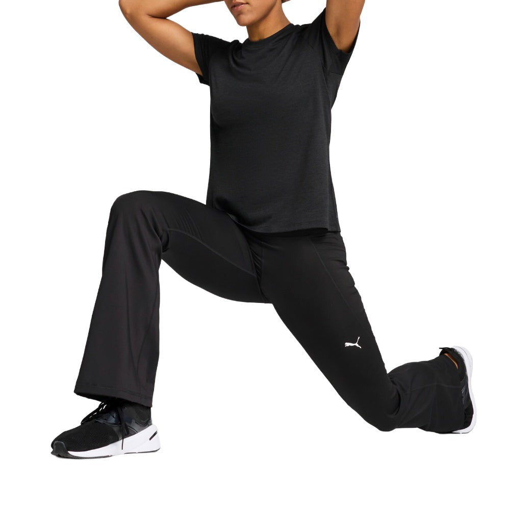 Train All Day Essentials Crew Neck Short Sleeve Heather Training Tee