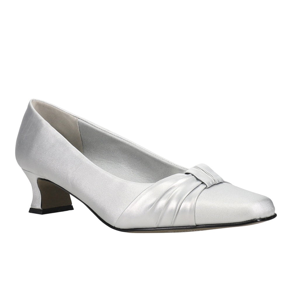 Waive Square Toe Kitten Heel Pumps