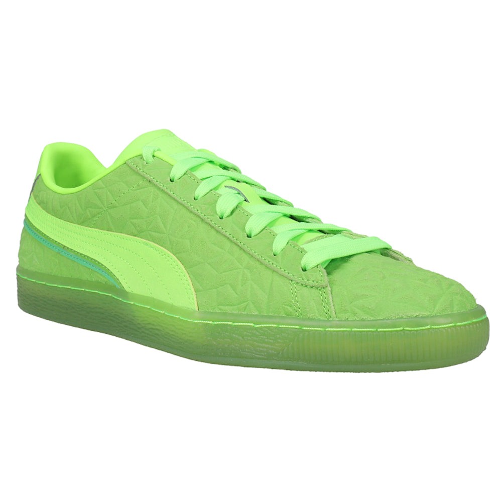 Suede Triplex Mono Lace Up Sneakers
