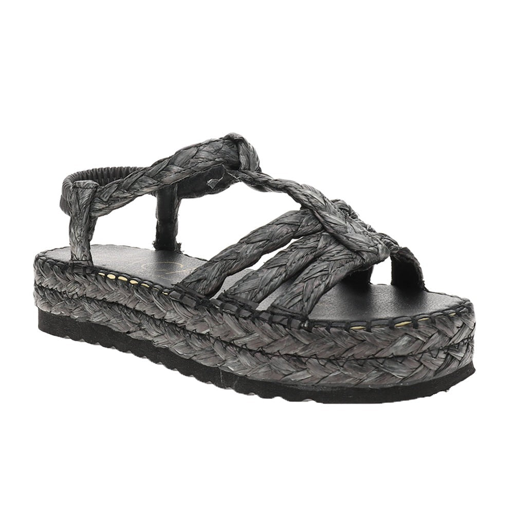 North Shore Platform Espadrille T-Strap Sandals