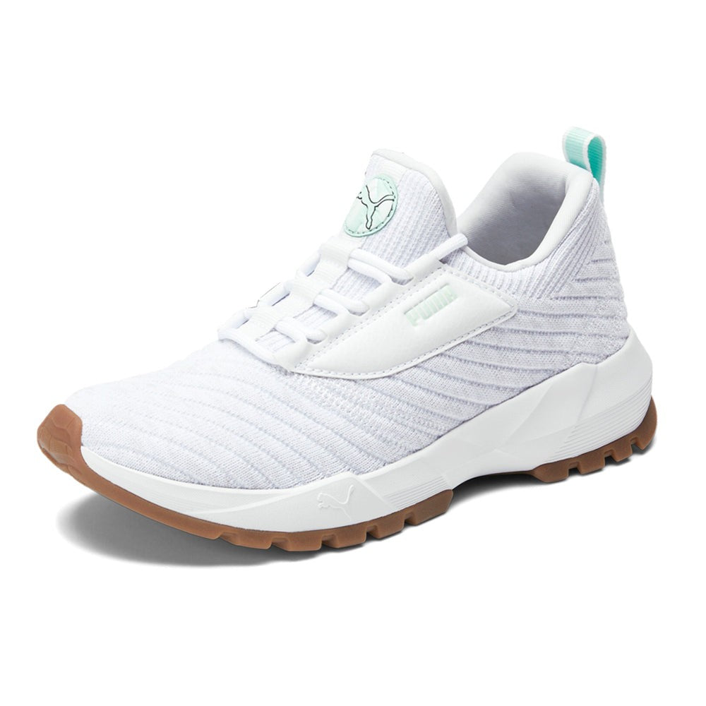 Venus Emboss Knit Lace Up Sneakers