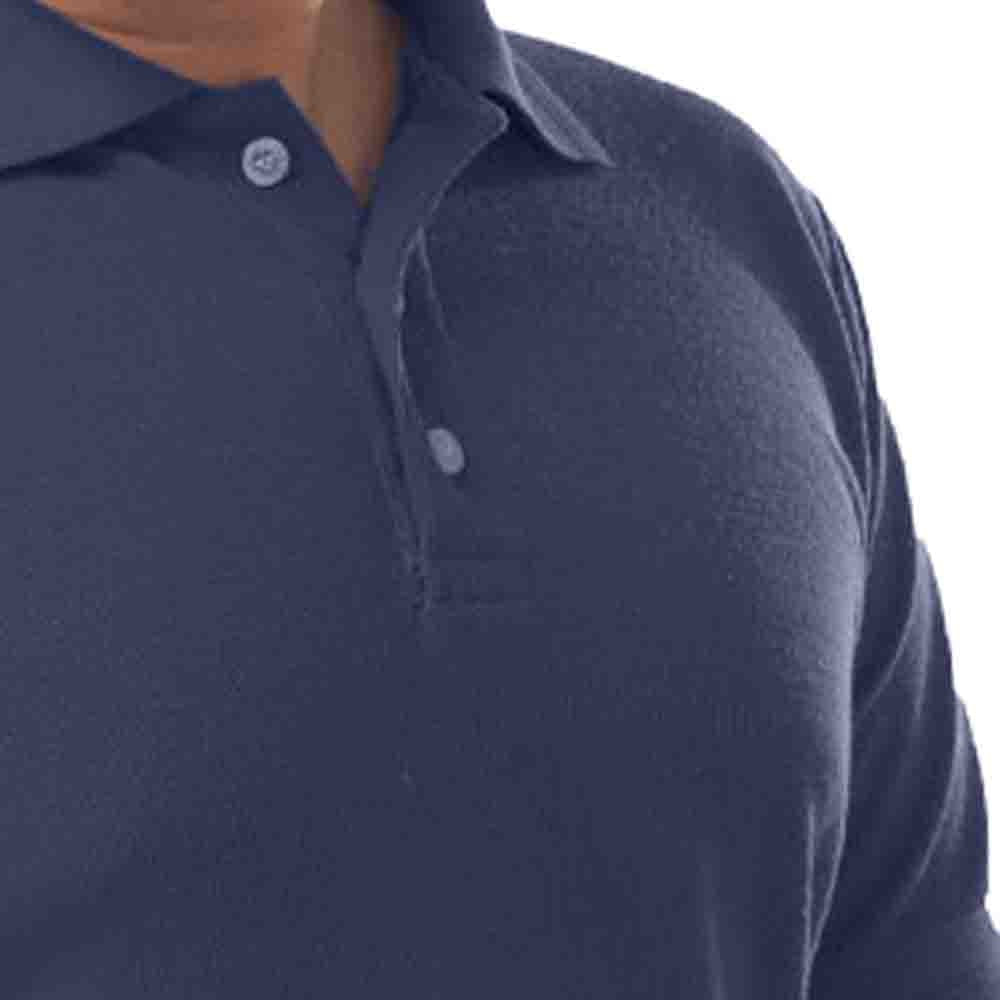 Solid Jersey Short Sleeve Polo Shirt