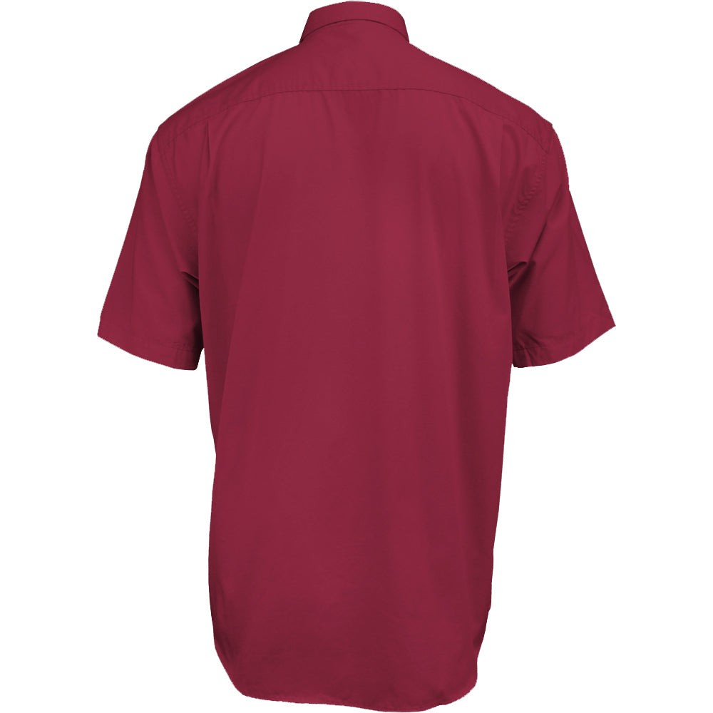 EZCare Woven Short Sleeve Button Up Shirt