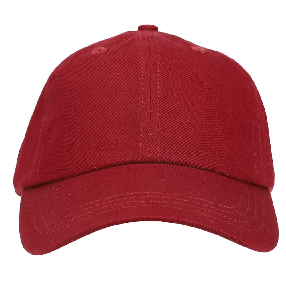 Solid Washed Twill Cap