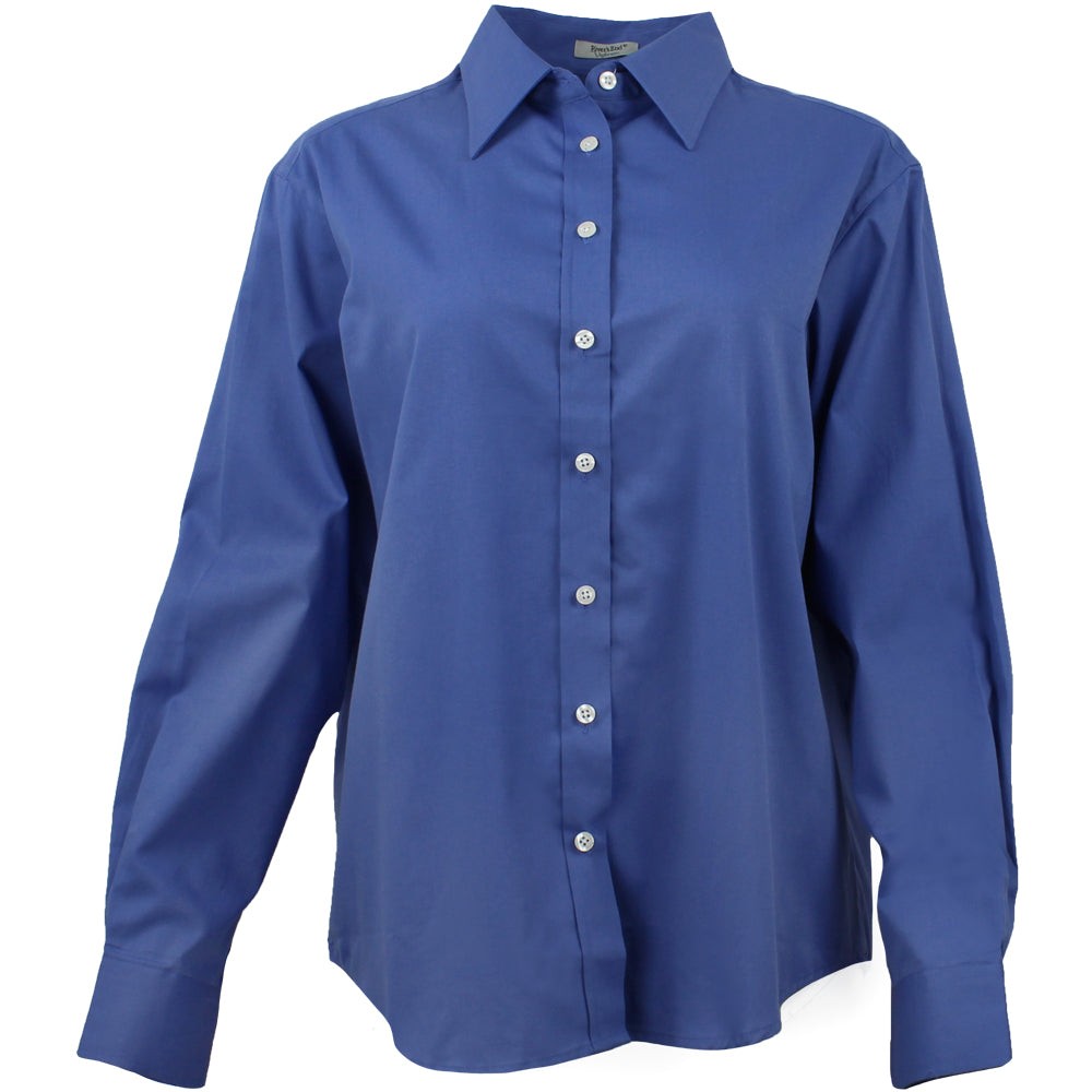 EZCare Pinpoint Shirt Long Sleeve Button Up Shirt
