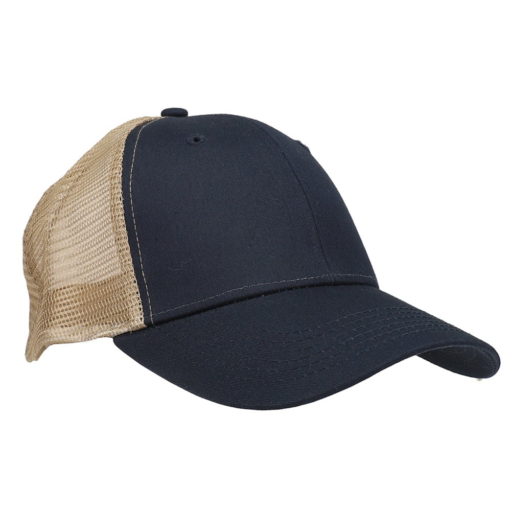Twill and Mesh Cap