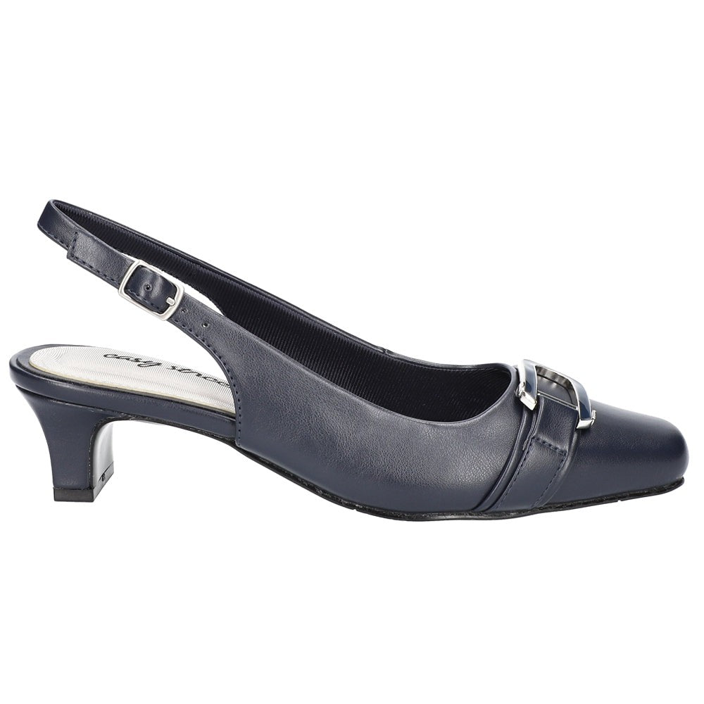 Connie Square Toe Slingback Pumps