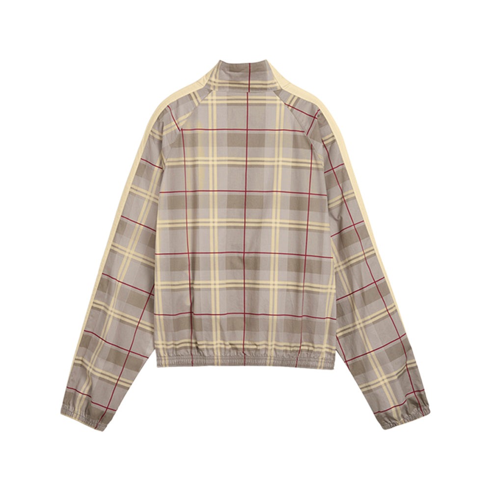 T7 Relaxed Tartan Woven Jacket