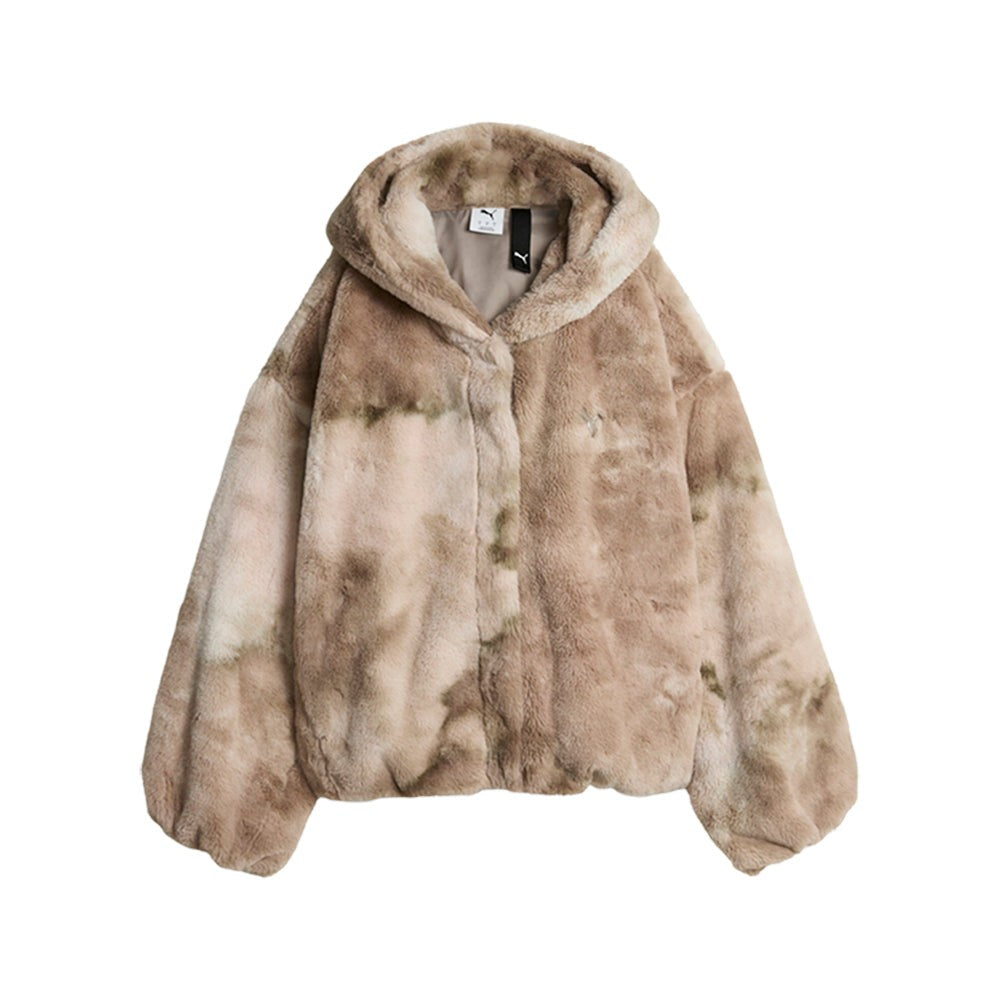 Street Glam Oversized Fleece Jacket
