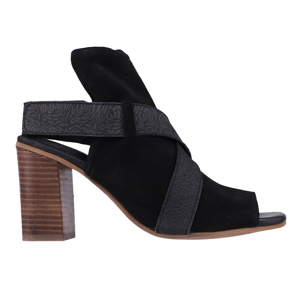 Lava Lamp Peep Toe Block Heel Pumps