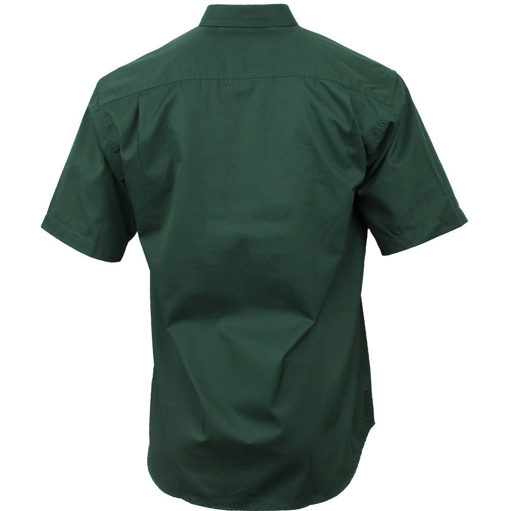 EZCare Woven Short Sleeve Button Up Shirt