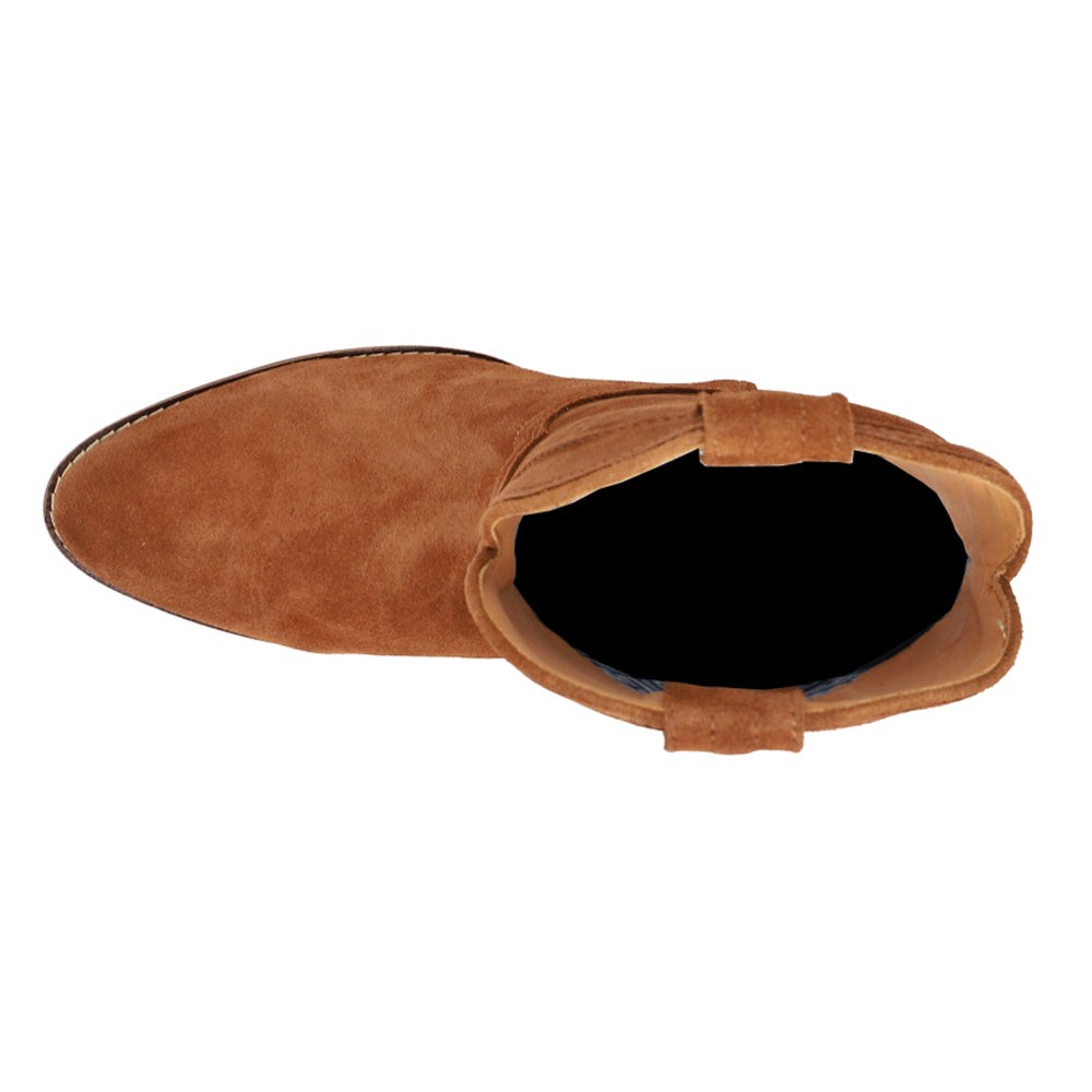 Tumbleweed Pull On Round Toe Cowboy Booties