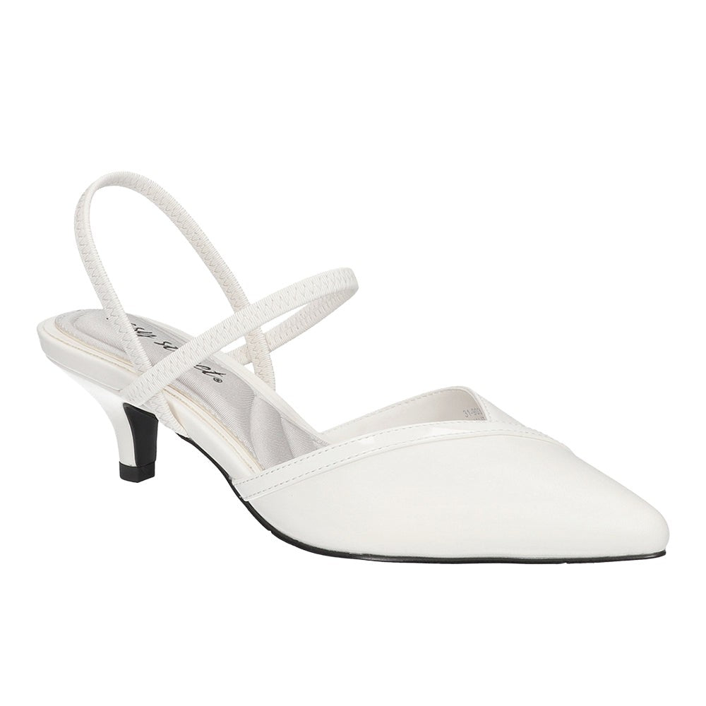 Unna Pointed Toe Slingback Pumps
