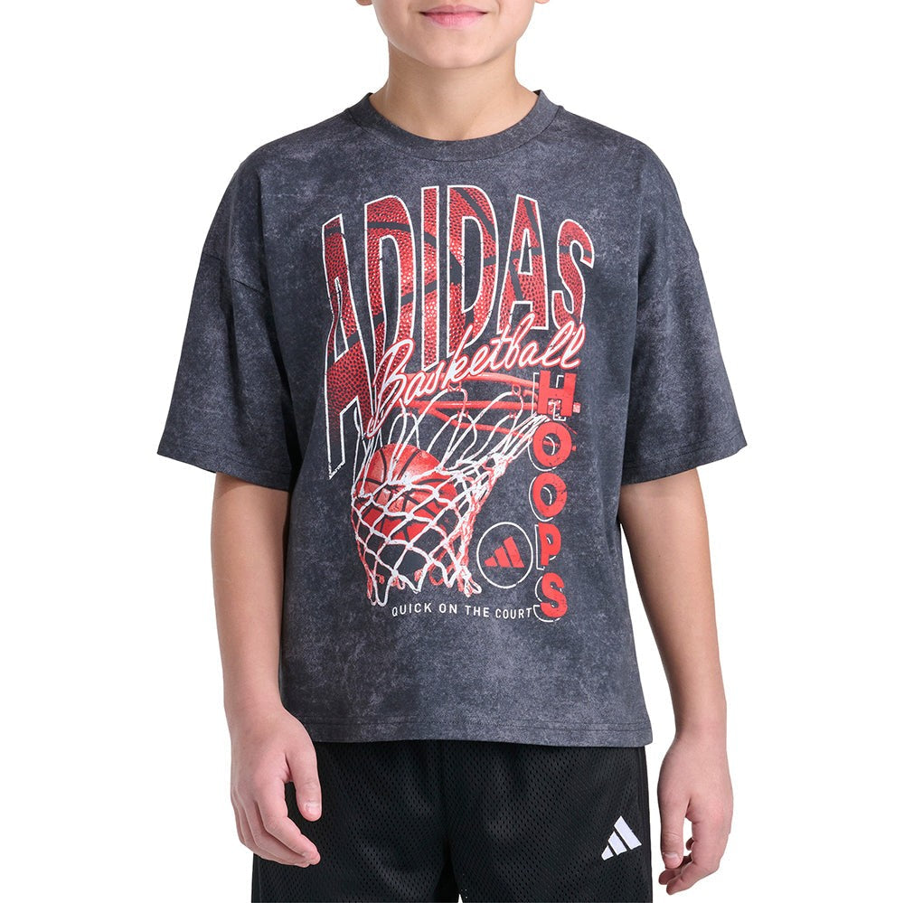 SS AOP Bball Wash Tee (Youth)
