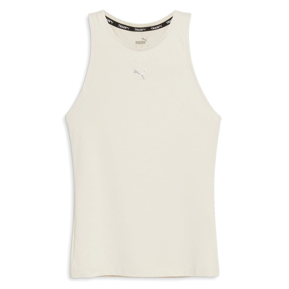 High Crew Neck Athletic Tank Top