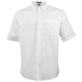 EZCare Woven Short Sleeve Button Up Shirt