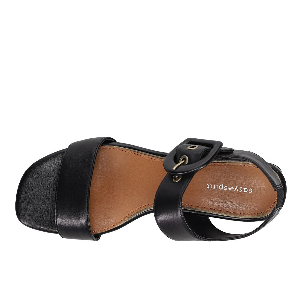 Selina Block Heel Ankle Strap Sandals
