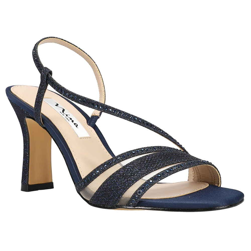 Abbi Rhinestone Sling Back Sandals