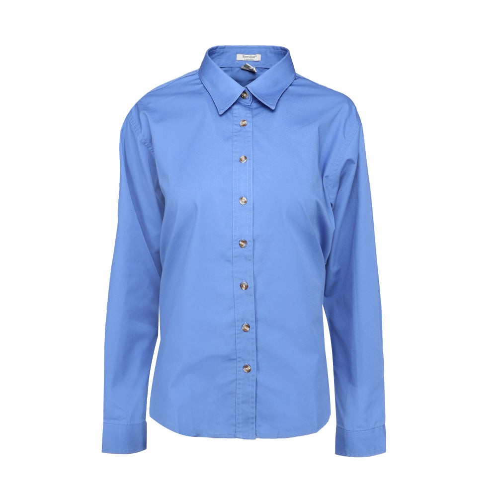 EZCare Woven Long Sleeve Button Up Shirt
