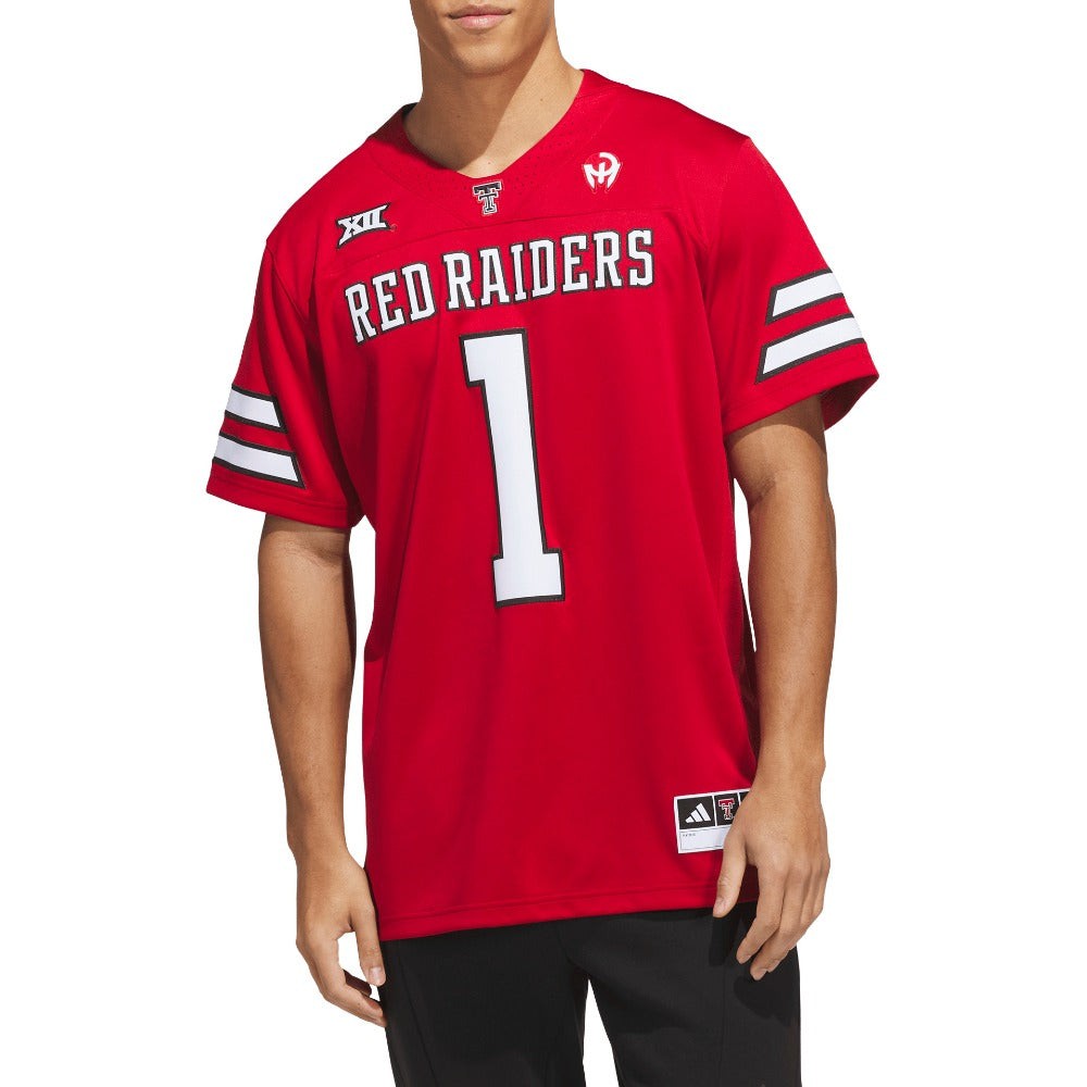 Red Premier Texas Tech Home Jersey