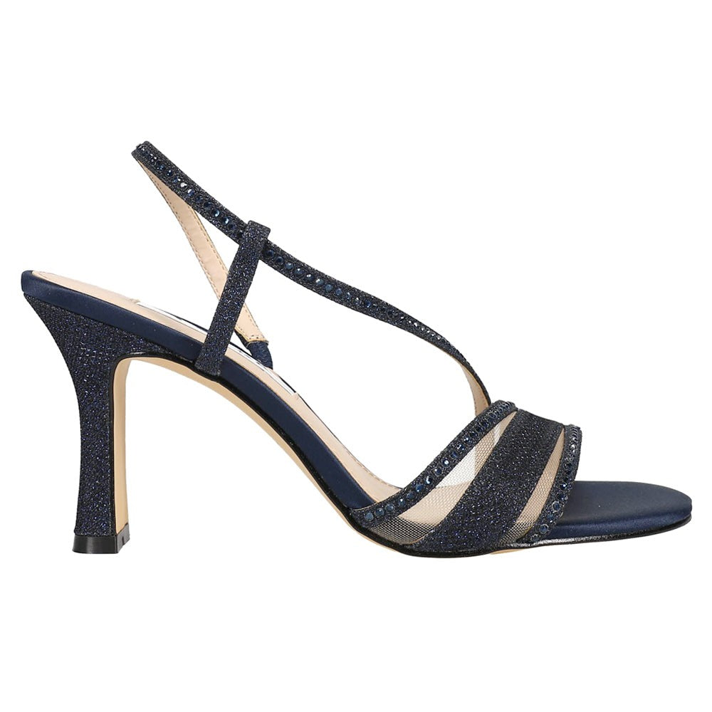 Abbi Rhinestone Sling Back Sandals